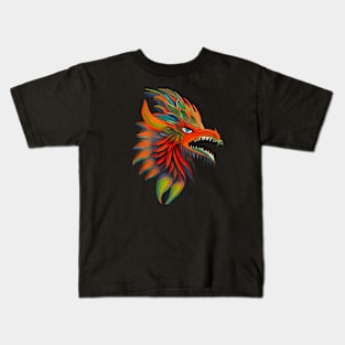 Feathered Serpent Dragon Kids T-Shirt